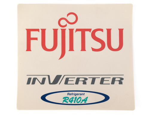 EMBLEMA LOGO FUJITSU 120X110 MM